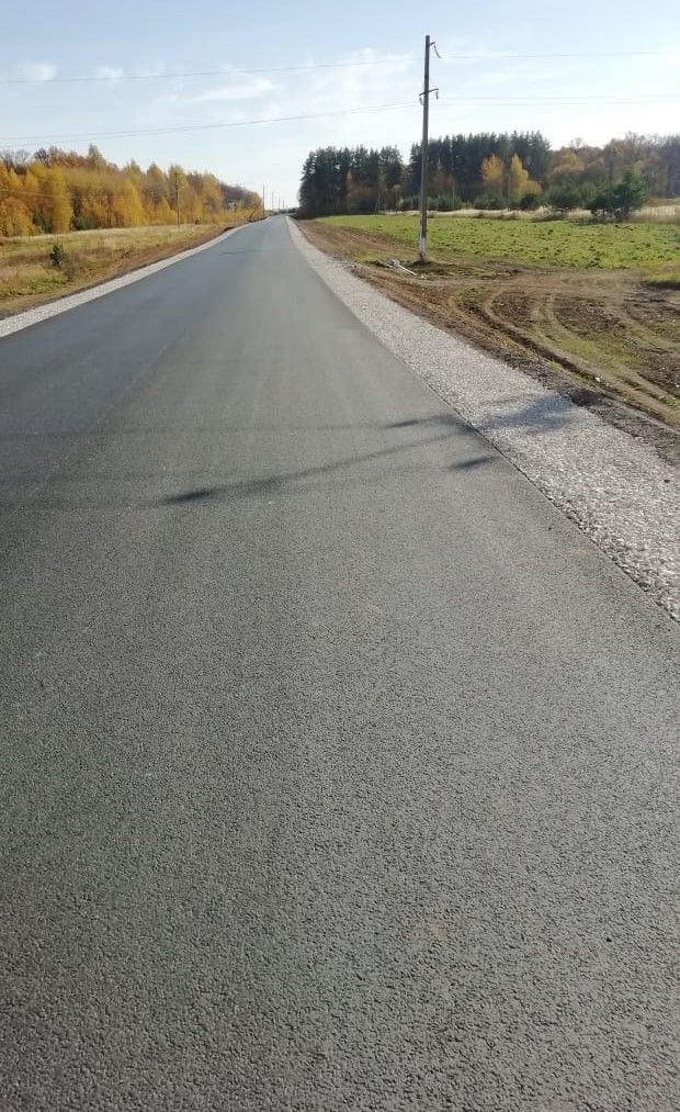 В Верхнеуслонском районе завершены работы по строительству дорог к садовым товариществам