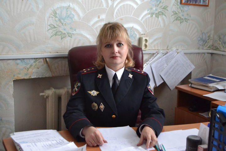 Марина Потапова ни разу не пожалела, что работает в полиции