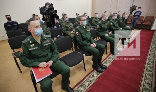 Президентский полк и научные роты Минобороны России пополнили призывники из Татарстана