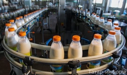 Татарстан назван лидером по объему реализации молока
