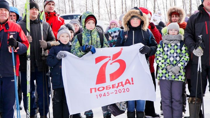 Более 170 тысяч татарстанцев вышли на Лыжню России - 2020