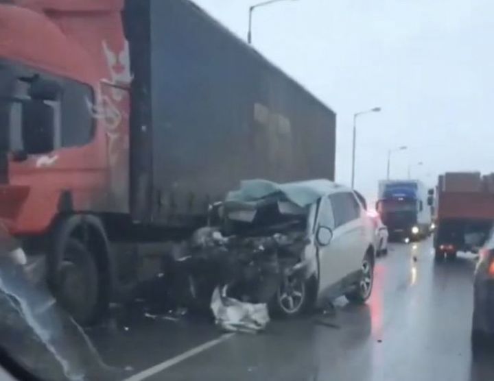 Смертельная авария произошла сегодня утром на трассе М7 в Татарстане