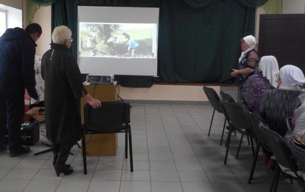 Председатель Совета ветеранов Верхнеуслонского района встретилась с поколением «детей войны» из села Вахитово