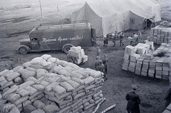В конце войны вокруг Казани была создана продовольственная база