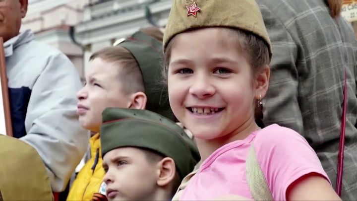 В Татарстане исполнили песню «День Победы» на татарском языке
