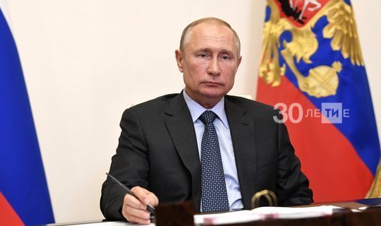 Владимир Путин поблагодарил Рустама Минниханова за работу и поддержал его выдвижение на новый срок