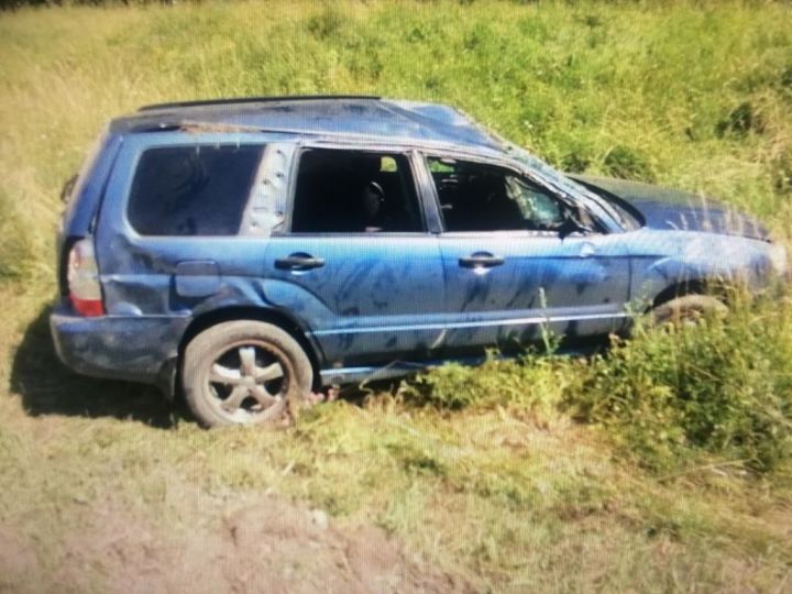 Пассажир легковушки пострадал в результате дорожной аварии в Верхнеуслонском районе