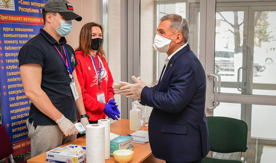 Президент Татарстана выразил благодарность благотворителям за помощь в проведении акции  «Помощь рядом! Ярдем янэшэ!»