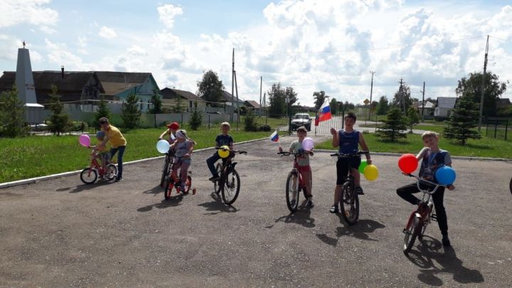 В Кильдееве подростки приняли участие в велокроссе