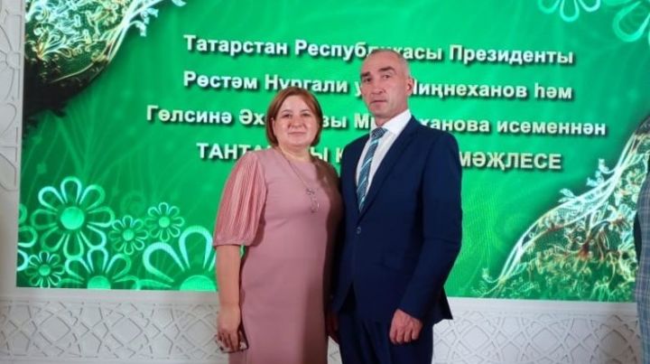 Супруги Осянины из Коргузы побывали на приеме от имени Президента Татарстана и его супруги