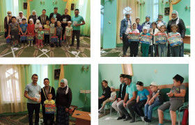В Соборной мечети села Верхний Услон  вручили подарки будущим первоклассникам