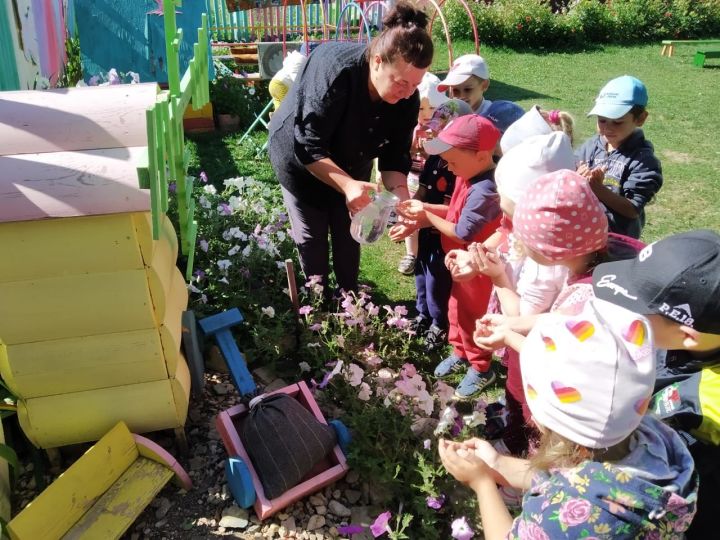 В Шеланговском детском саду с детьми была проведена игра-беседа