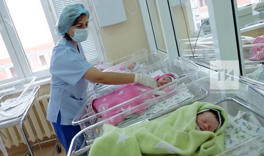 В Татарстане первым ребенком 2021 года стала девочка