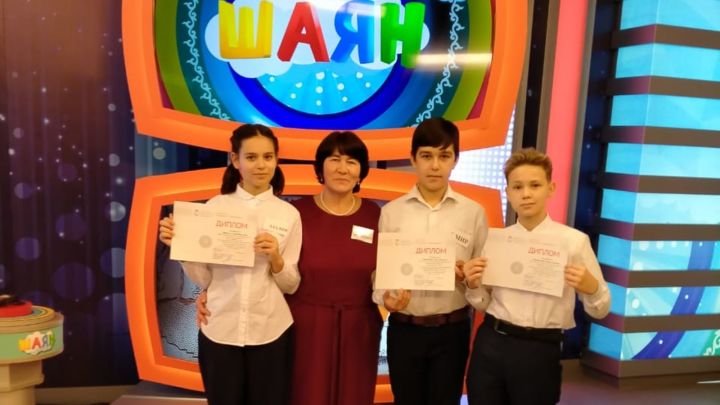 Верхнеуслонские гимназисты одержали победу в телевизионном конкурсе «Тамчы-шоу»
