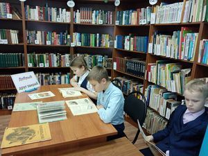 В Кильдеевской библиотеке прошел экологический час для школьников