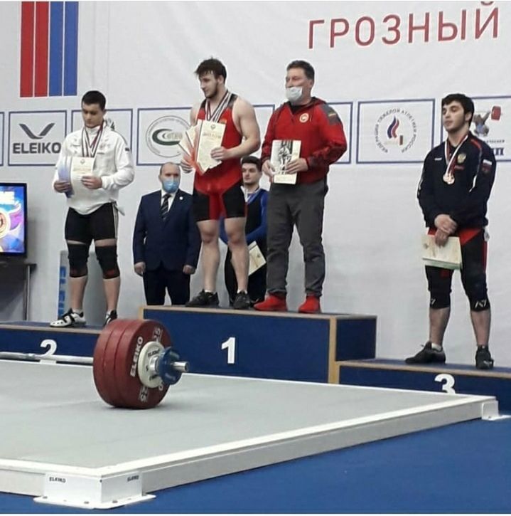 Воспитанник Верхнеуслонской спортивной школы стал победителем Первенства России по тяжелой атлетике