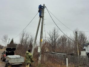 В деревне Гаврилково установили точки узлов учета электроэнергии
