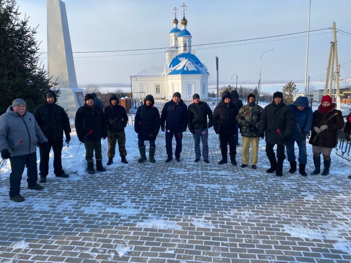 В Верхнеуслонском районе почтили память советских солдат, погибших в Афганистане