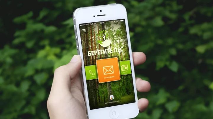 В Татарстане запустили мобильное приложение «Берегите лес»