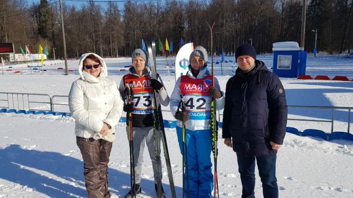 Мировой судья из Верхнего Услона принял участие в лыжных гонках