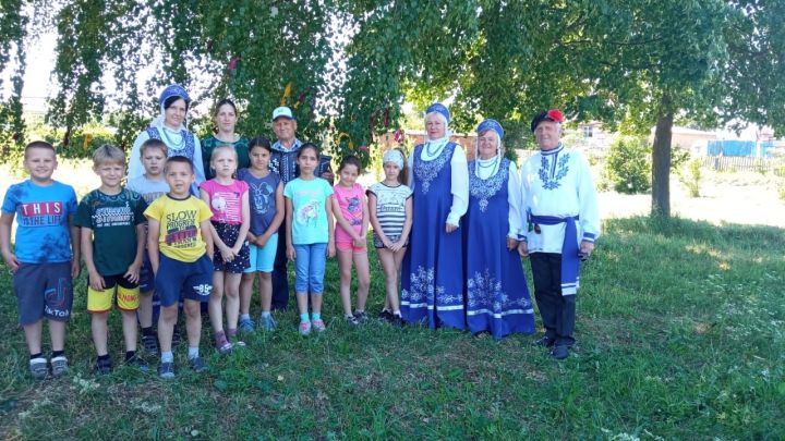 В пришкольном лагере Коргузинской школы провели фольклорный праздник