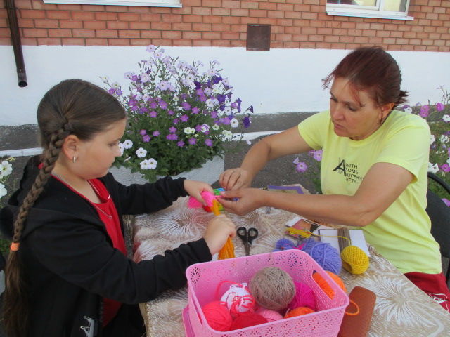 В Кильдееве провели мастер-класс по изготовлению кукол - оберегов