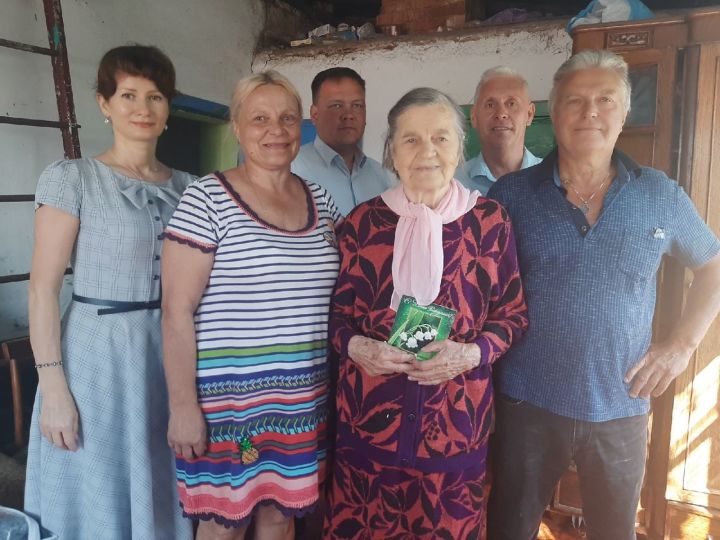 Галина Корнева из Печищ отметила 90-летний юбилей