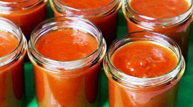 Варю томатный кетчуп на зиму: вкусный и густой без уваривания и добавок, мой рецепт и хитрости для густоты и яркого цвета
