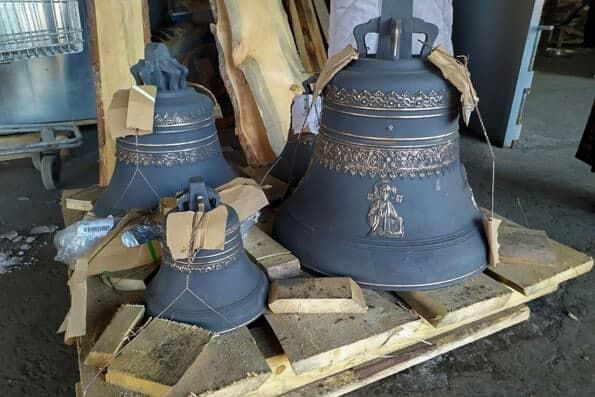 Для реставрируемого храма в селе Юматово приобрели колокола