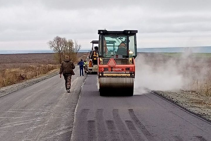 Дорогу «Янги Болгары - Матюшино» привели в нормативное состояние