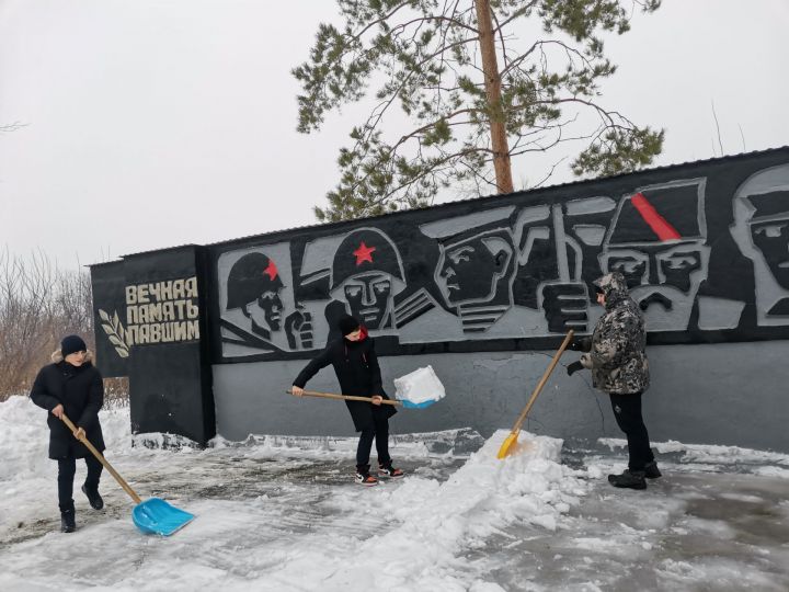 Коргузинцы поддержали акцию «Дорога к обелиску»