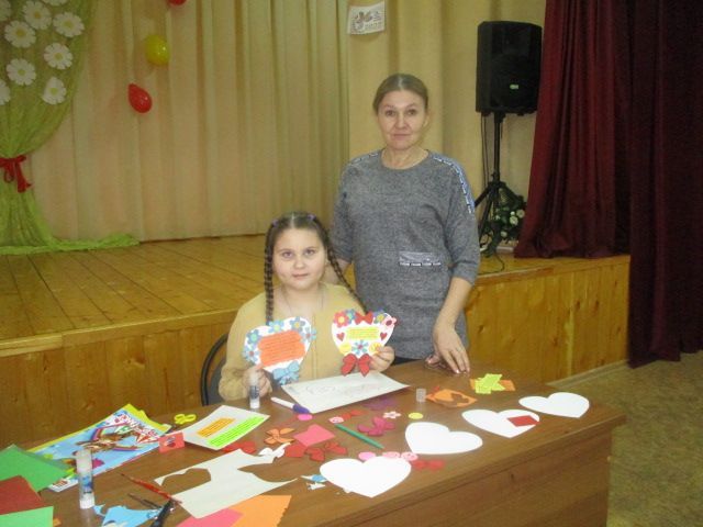 В Кильдеево провели мастер-класс по изготовлению подарочных открыток