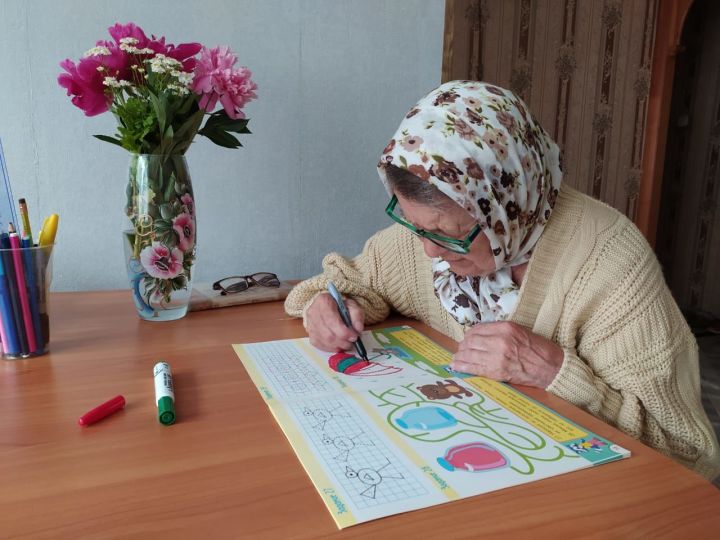 Пожилые жители Верхнеуслонского района тренируют память