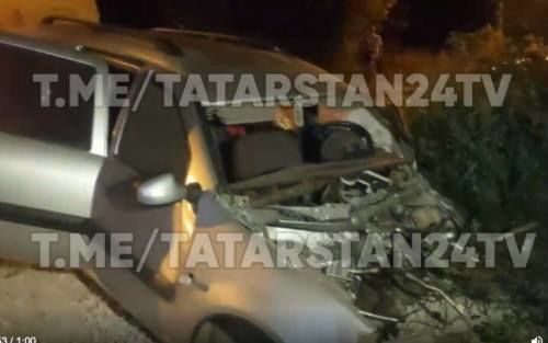Два человека погибли и два пострадали в страшном ДТП в Казани