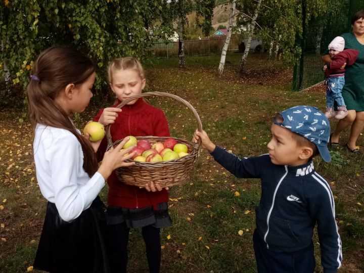 Ямбулатовские школьники побывали  «В гостях у Царицы Осени»