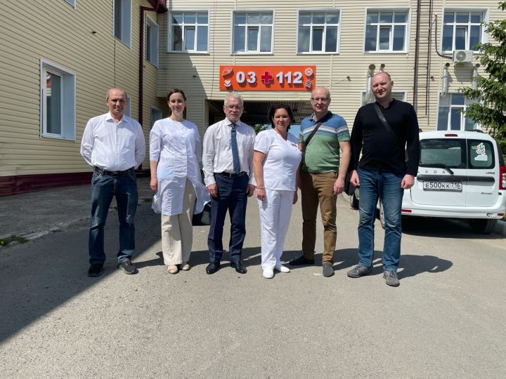 Врачи из Верхнего Услона встретились с коллегами из Кайбиц
