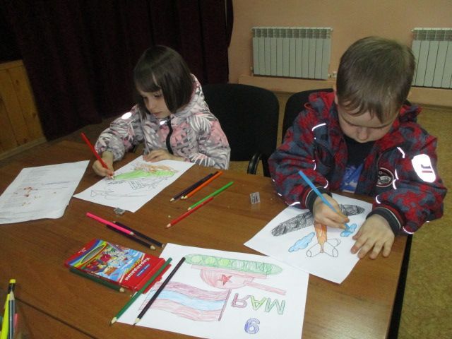 Юные кильдеевцы приняли участие в конкурсе рисунков «Я помню! Я горжусь!»
