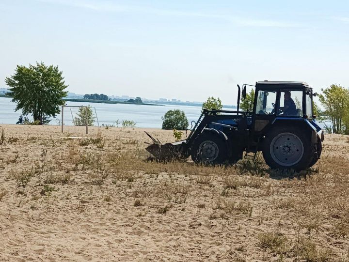 На набережной в Верхнем Услоне проведены работы по благоустройству