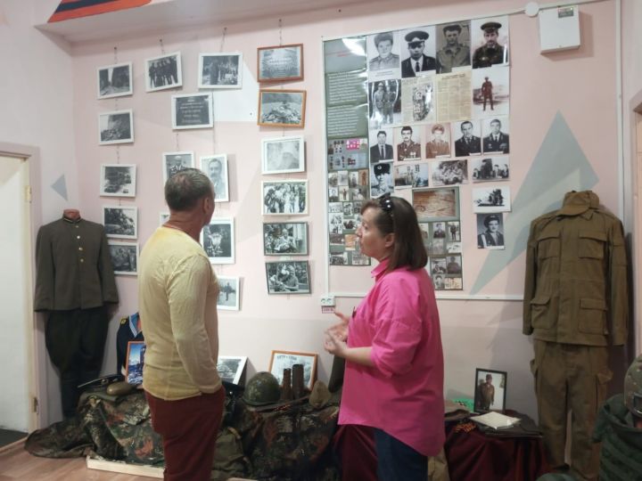 Участник специальной военной операции посетил музей при Верхнеуслонском РДК