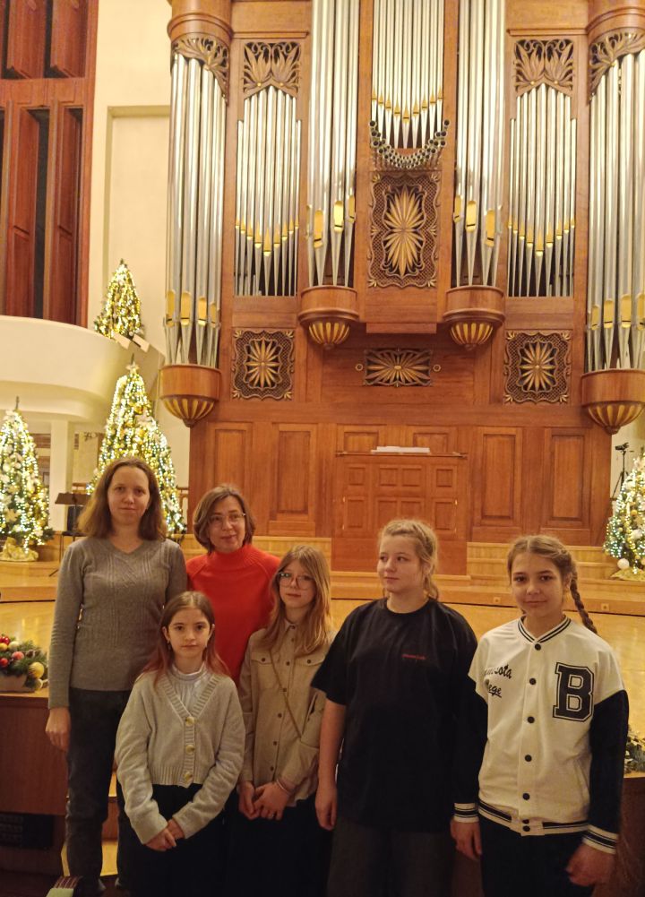 Педагоги и ученики Верхнеуслонской ДШИ посетили концерт органной музыки