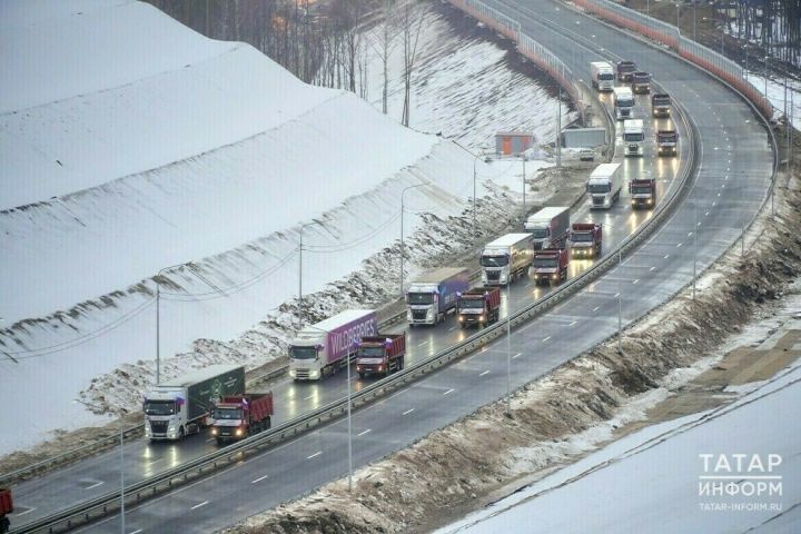 На региональных дорогах в Татарстане сняты ограничения на движение грузовиков и автобусов