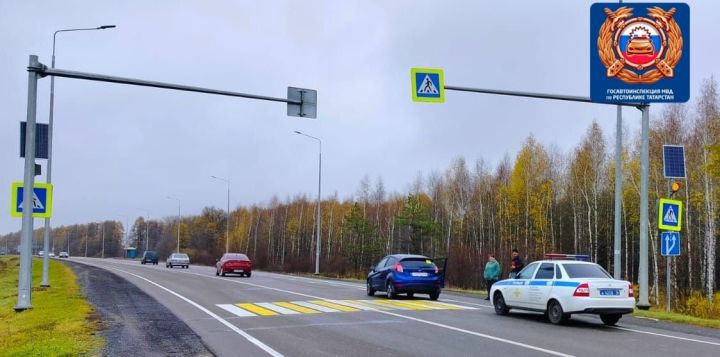 В Верхнеуслонском районе в ДТП пострадал пешеход