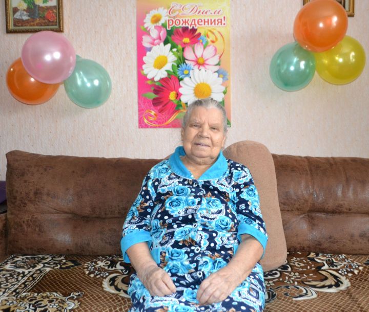 100 лет исполнилось Анне Алексеевой из Верхнего Услона