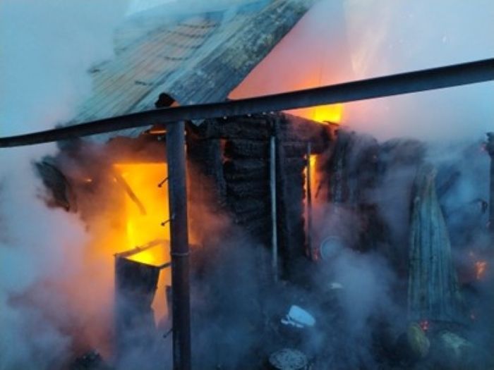В Ключищах в результате пожара уничтожен жилой дом