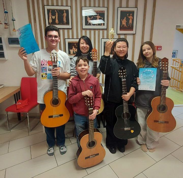 Юные гитаристы из Иннополиса дебютировали в профессиональном исполнительском конкурсе