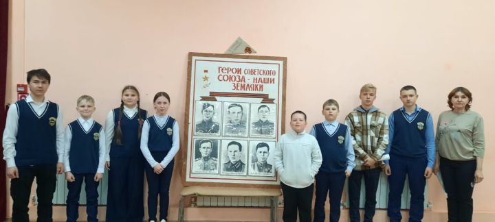 Юным кильдеевцам рассказали о земляках - Героях Великой Отечественной войны