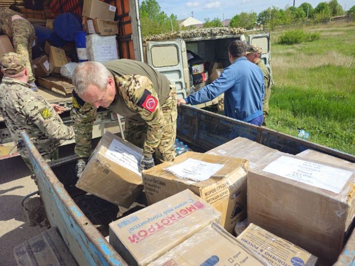 Верхнеуслонский район направил очередной эшелон «гуманитарки» на сумму свыше 1,1 млн рублей