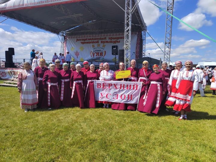 Хор ветеранов «Волжанка» принял участие в чувашском празднике «Уяв»