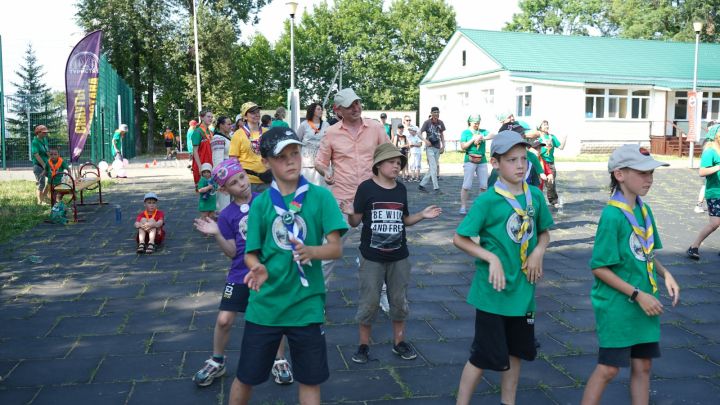 В детском лагере «Дзержинец» прошел фестиваль «Игры большой страны»