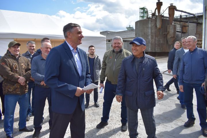 Рустам Минниханов посетил Верхнеуслонский район с рабочим визитом